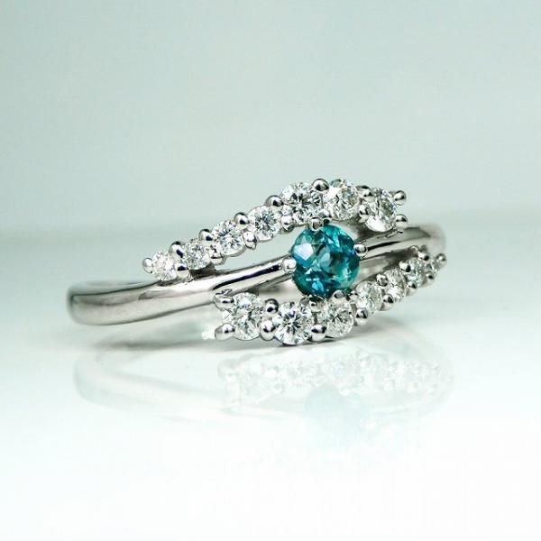 希少プレミアムプラチナPt900グランディディエライト 天然ダイヤモンド リング 希少プレミアムプラチナPt900グランディディエライト 天然ダイヤモンド