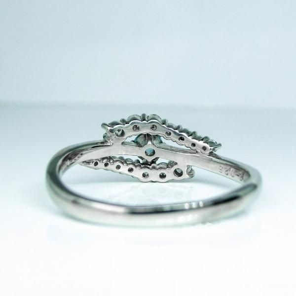 グランディディエライト ダイヤモンドリング GD 0.12ct D 0.25ct Pt900