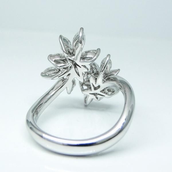 マーキスカットダイヤモンドリング D 1.26ct K18WG