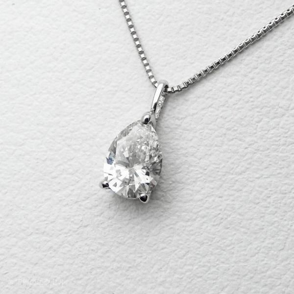 ڥץɥͥå쥹 0.531ct J-SI1 45cm Pt900 и