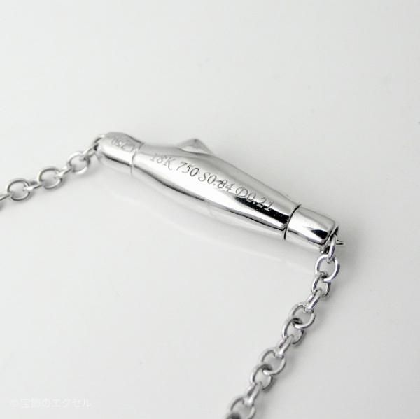 ブルーサファイア ダイヤモンドラインネックレス SA 0.84ct D 0.21ct