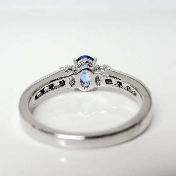 ベニトアイト ダイヤモンドリング BI 0.513ct D 0.32ct Pt900