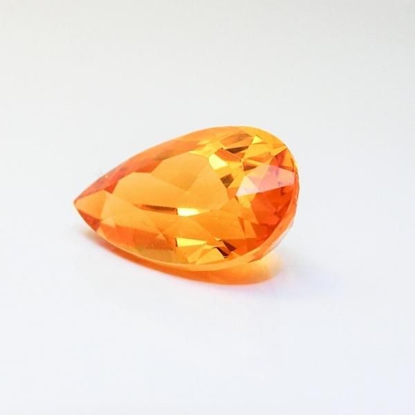 マンダリンガーネットルース 3.783ct GGSJ鑑別書付
