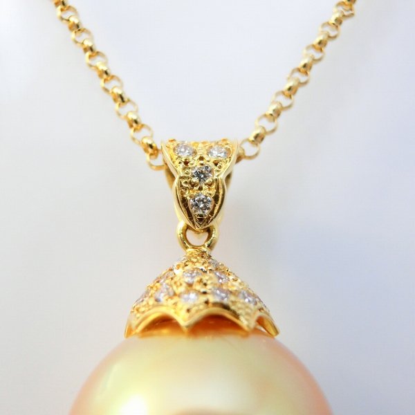 ゴールデンパールネックレス ..  真珠総合