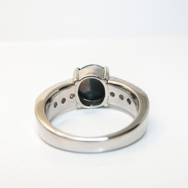 ブラックオパール ダイヤモンドリング BO 1.388ct D 0.50ct ブラックオパール ダイヤモンドリング BO 1.388ct D 0.50ct