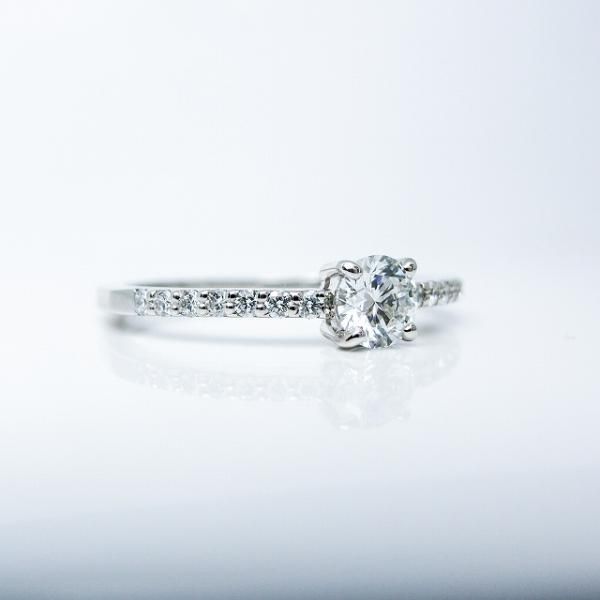 Dカラーダイヤモンドリング D 0.265ct D-VS2-3EX D 0.11ct Dカラーダイヤモンドリング D 0.265ct D-VS2-3EX D 0.11ct