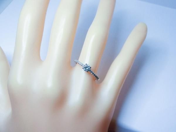 Dカラーダイヤモンドリング D 0.265ct D-VS2-3EX D 0.11ct Dカラーダイヤモンドリング D 0.265ct D-VS2-3EX D 0.11ct
