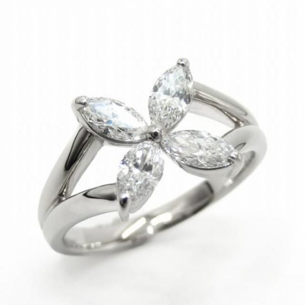 D顼 ޡåȥɥ D 0.742ct Pt900 AGT
