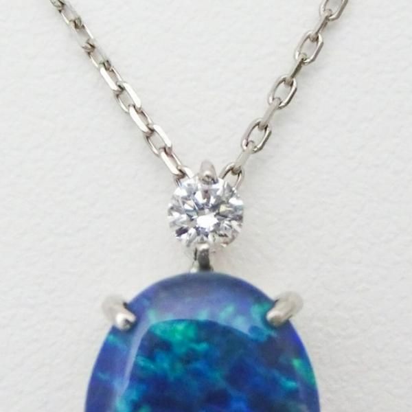 ブラックオパール ダイヤモンドネックレス BO 2.50ct D 0.07ct ブラックオパール ダイヤモンドネックレス BO 2.50ct D 0.07ct