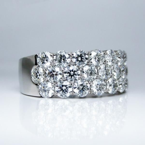 H&Cダイヤモンド フラットパヴェリング D 2.00ct Pt900 H&Cダイヤモンド フラットパヴェリング D 2.00ct Pt900