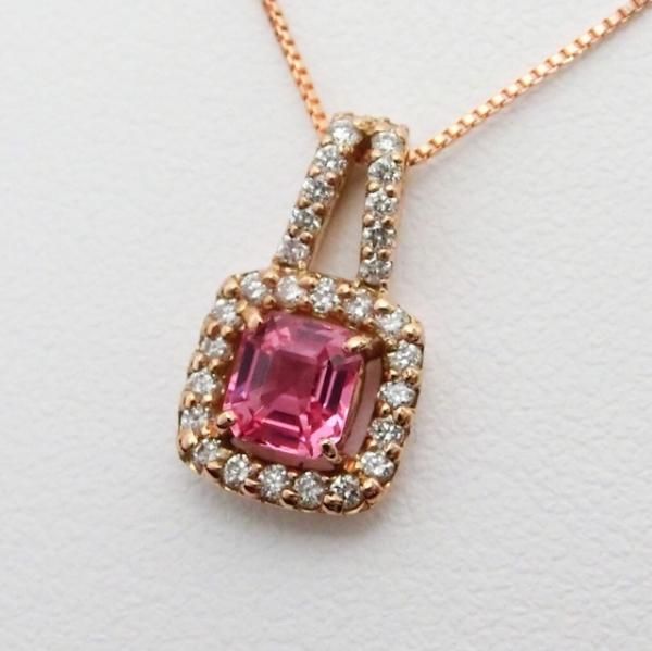 ɥåȥѥѥե ɥͥå쥹 PDS 0.524ct D 0.21ct 45cm K18PG