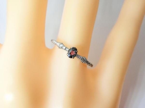 アレキサンドライト ダイヤモンドリング AX 0.14ct D 0.10ct Pt900 アレキサンドライト ダイヤモンドリング AX 0.14ct D 0.10ct Pt900