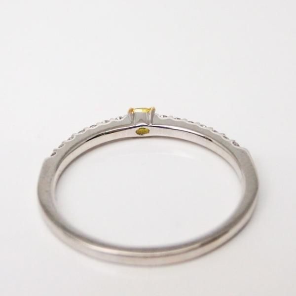 【宝石の王様★大人気ヴィヴィッドイエローハーフエタ】ダイヤ リング Fancy Vivid Yellowの婚約指輪｜希少なイエローダイヤでオーダー