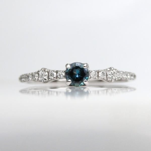 ブラジル産アレキサンドライト ダイヤモンドリング AX 0.16ct D ブラジル産アレキサンドライト ダイヤモンドリング AX 0.16ct D