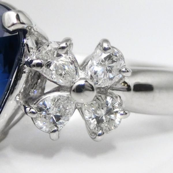 サファイア＆ダイヤモンドリング高品質 特選ロイヤルブルーカラーサファイア ダイヤモンドリング SA 2.054ct D