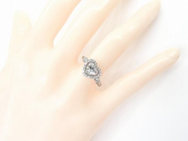ハートシェイプダイヤモンドリング D 1.01ct D-SI1 D 0.32ct ハートシェイプダイヤモンドリング D 1.01ct D-SI1 D 0.32ct