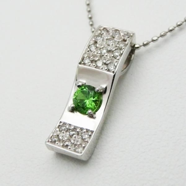 ǥޥȥɥͥå ɥͥå쥹 DTG 0.225ct D 0.14ct 45cm K18WG