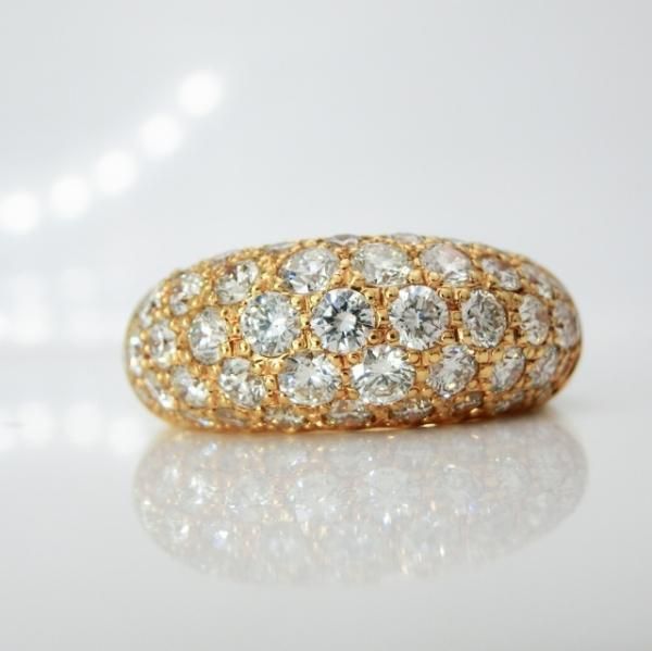 パヴェダイヤモンドリング D 2.59ct K18YG BOUTIQUE LINE パヴェダイヤモンドリング D 2.59ct K18YG BOUTIQUE LINE