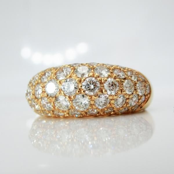 パヴェダイヤモンドリング D 2.59ct K18YG BOUTIQUE LINE パヴェダイヤモンドリング D 2.59ct K18YG BOUTIQUE LINE