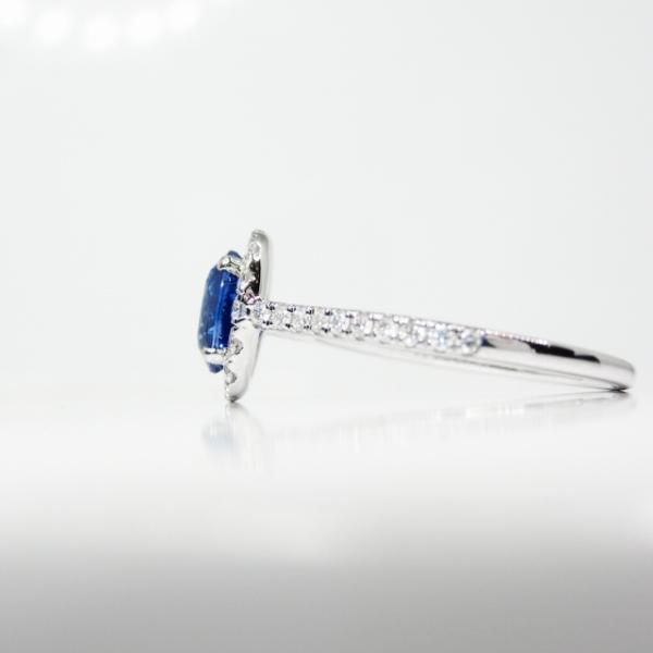 コーンフラワーカラーサファイア ダイヤモンドリング SA 1.18ct コーンフラワーカラーサファイア ダイヤモンドリング SA 1.18ct