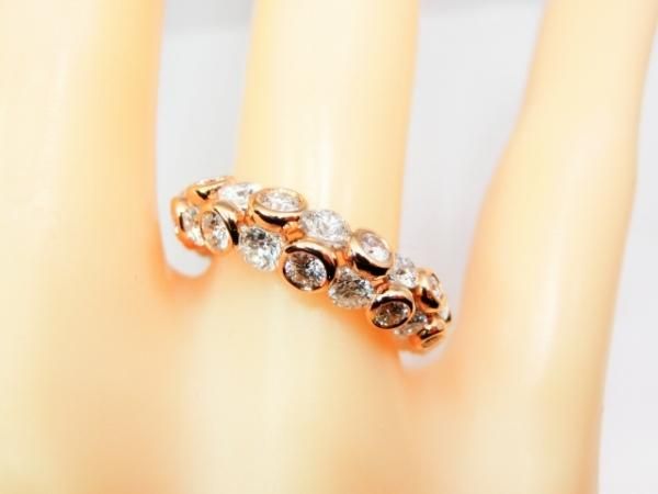 ベゼルセッティングダイヤモンドリング D 1.22ct K18PG BOUTIQUE ベゼルセッティングダイヤモンドリング D 1.22ct K18PG BOUTIQUE
