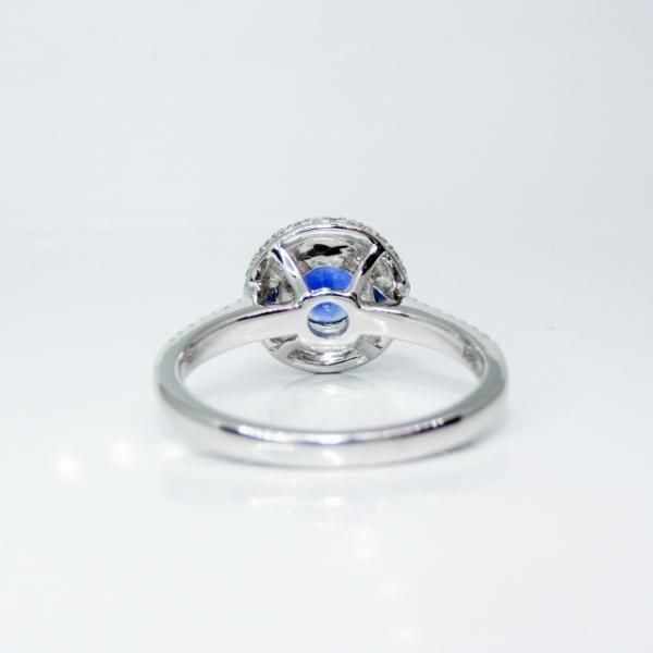 サファイア マイクロセッティングダイヤモンドリング SA1.42ct D サファイア マイクロセッティングダイヤモンドリング SA1.42ct D