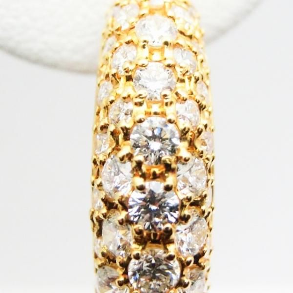 パヴェダイヤモンドピアス D 2.00ct K18YG BOUTIQUE LINE パヴェダイヤモンドピアス D 2.00ct K18YG BOUTIQUE LINE
