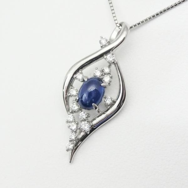 ܥ󥵥ե ɥͥå쥹 SA 1.286ct D 0.31ct 45cm Pt950 и̽