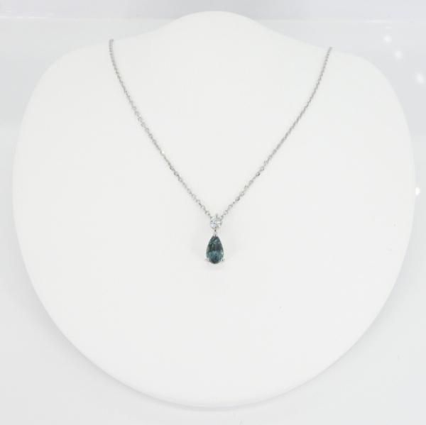 ブラジル産アレキサンドライト AX 0.456ct D 0.06ct 45cm Pt900 ブラジル産アレキサンドライト AX 0.456ct D 0.06ct 45cm Pt900