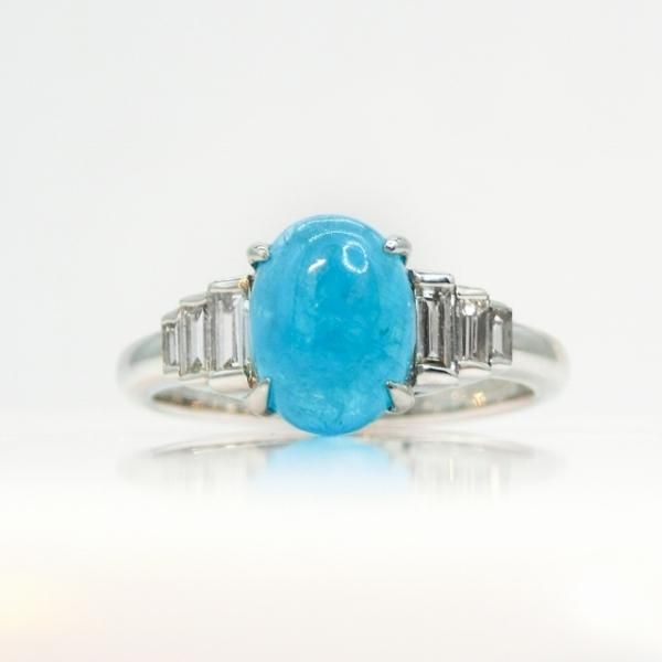 ֥饸 Хꥢܥѥ饤Хȥޥ ɥ PA 1.54ct D 0.30ct Pt900 иʬϽ