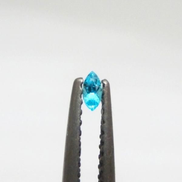 ブラジル産パライバトルマリンルース PA 0.039ct 日独宝石研究所 ブラジル産パライバトルマリンルース PA 0.039ct 日独宝石研究所