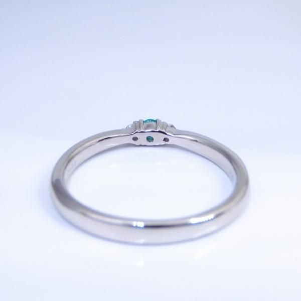 ブラジル産パライバトルマリン ダイヤモンドリング PA 0.055ct D ブラジル産パライバトルマリン ダイヤモンドリング PA 0.055ct D