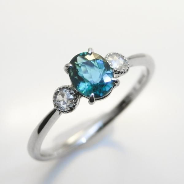 グランディディエライト ダイヤモンドリング GRD 0.428ct D 0.12