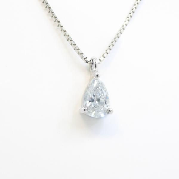 ペアシェイプダイヤモンドネックレス D 0.435ct D-SI2 45cm ペアシェイプダイヤモンドネックレス D 0.435ct D-SI2 45cm