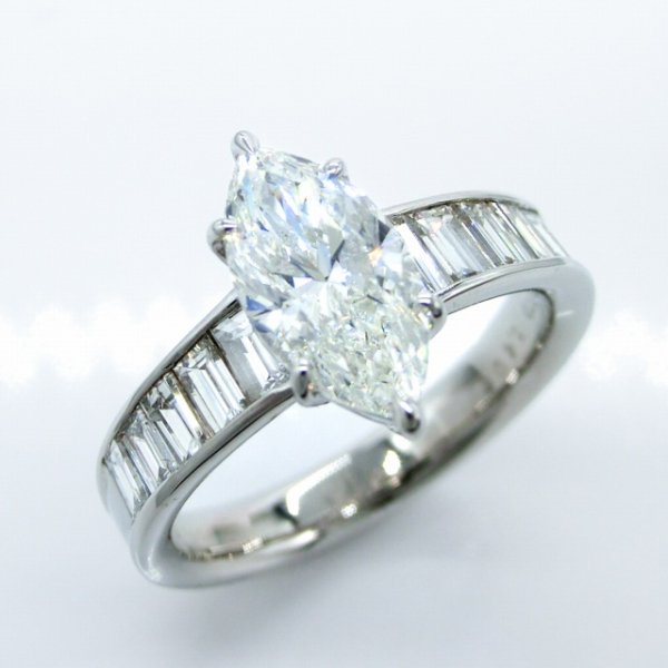 ޡɥ D 1.40ct H-VS1 0.71ct Pt900 и BOUTIQUE LINE