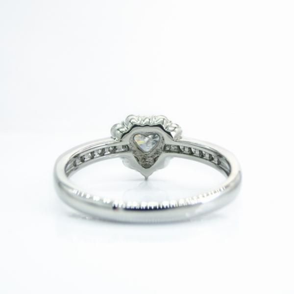 ハートシェイプダイヤモンドリング D 0.33ct D-IF 0.39ct Pt950 GIA
