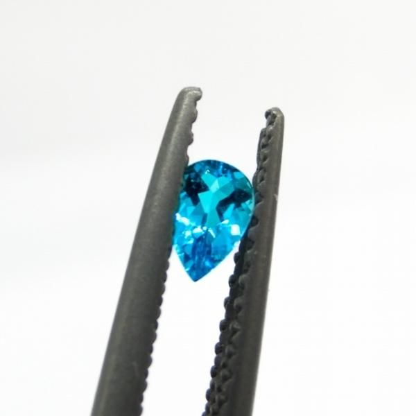 ブラジル産ペアシェイプパライバトルマリンルース PA 0.151ct ブラジル産ペアシェイプパライバトルマリンルース PA 0.151ct