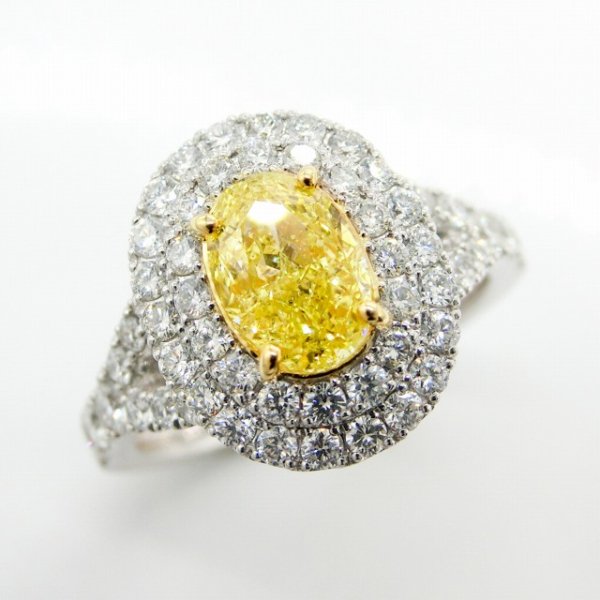 ƥ󥹥ɥ D 1.00ct FIY-SI2 0.84ct Pt950/K18YG GIA BOUTIQUE LINE