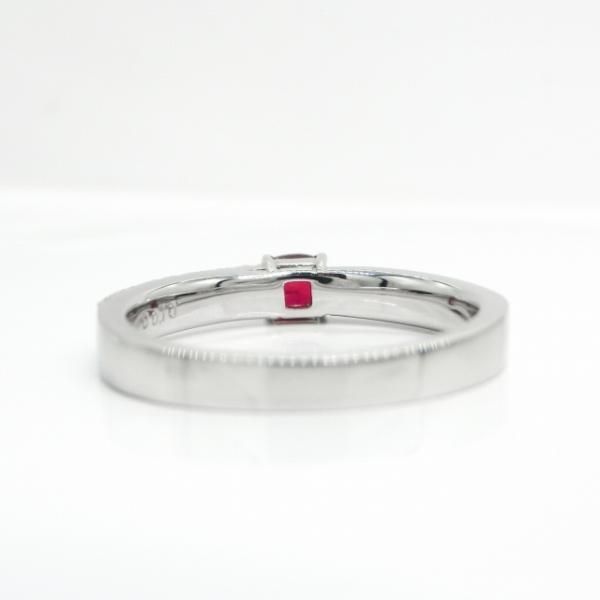 ピジョンブラッドカラールビー ダイヤモンドリング R 0.32ct D ピジョンブラッドカラールビー ダイヤモンドリング R 0.32ct D
