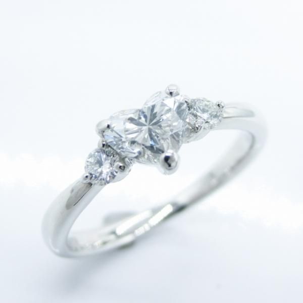 GIA ハートシェイプダイヤモンドD0.60ct pt900 G/SI2/EX