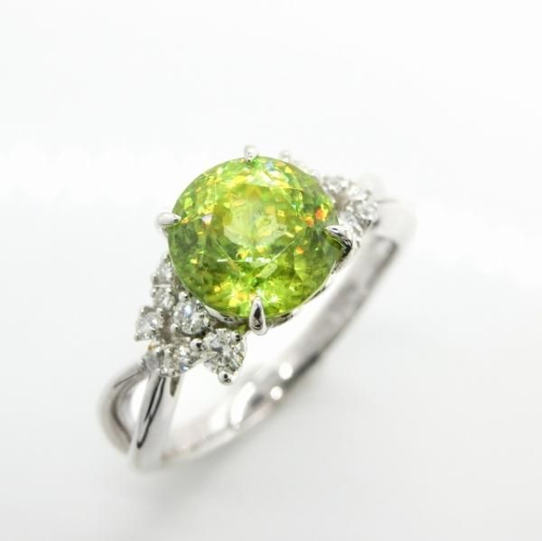 ե ɥ SH 2.43ct D 0.18ct Pt900 JGGC̽