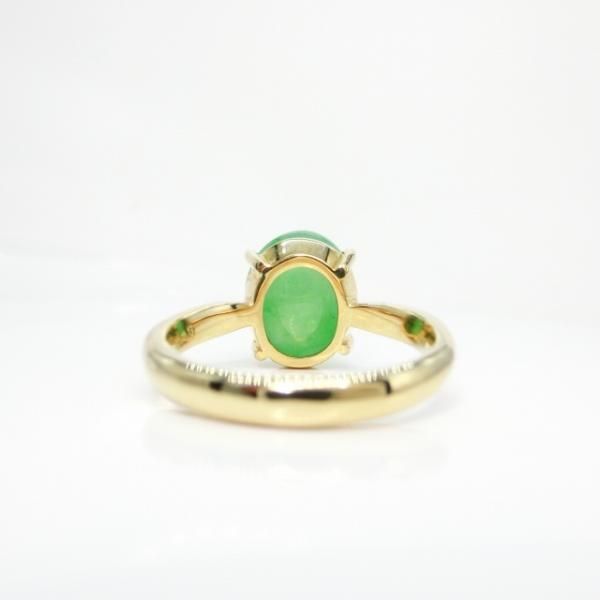 ひすい ダイヤモンドリング JD 5.51ct D 0.03ct Pt900 JGGC鑑別書付 ひすい ダイヤモンドリング JD 5.51ct D 0.03ct Pt900 JGGC鑑別書付