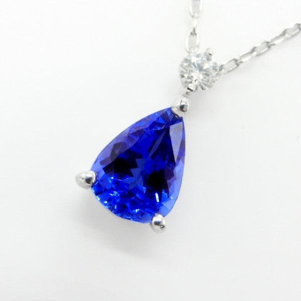 ڥץ󥶥ʥ ɥͥå쥹 TA 1.00ct D 0.07ct 45cm Pt950 и̽