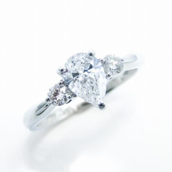 Dカラー IF ペアシェイプ！DIAMOND！0.30ct/RT0960/GIA