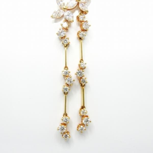 マーキスダイヤモンドネックレス D 1.03ct 45cm K18YG C-LINE