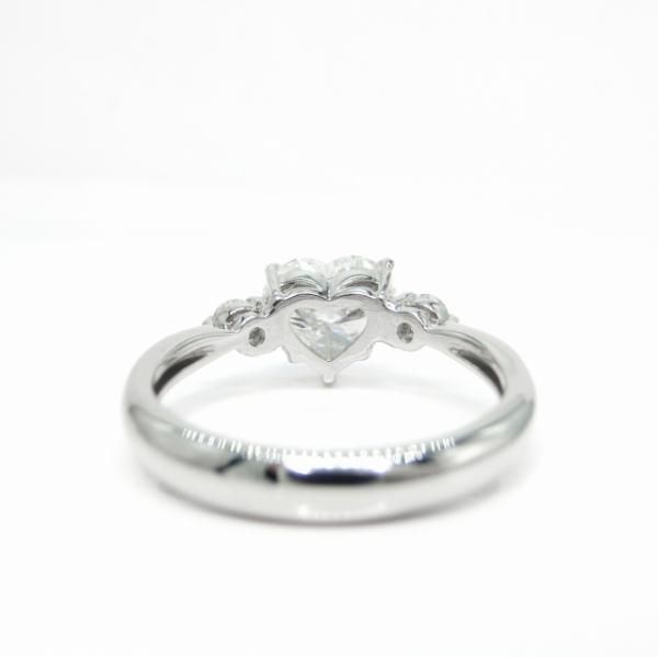 ハートシェイプダイヤモンドリング D 1.372ct G-SI1 0.12ct ハートシェイプダイヤモンドリング D 1.372ct G-SI1 0.12ct