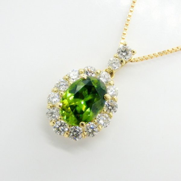 ꡼󥹥ե ɥͥå쥹 SH 1.28ct D 0.55ct 45cm K18YG и̽ 