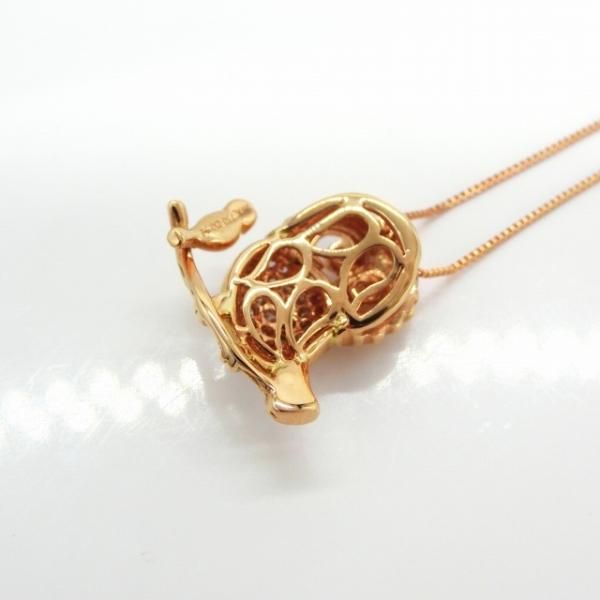 フクロウ ダイヤモンドネックレス D 0.32ct 45cm K18PG BOUTIQUE フクロウ ダイヤモンドネックレス D 0.32ct 45cm K18PG BOUTIQUE
