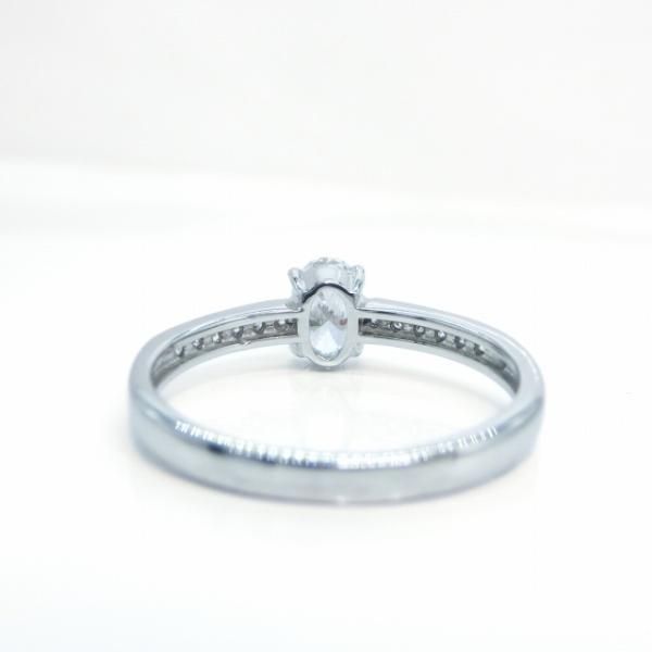 D-IF オーバルシェイプ ダイヤモンドリング D 0.40ct 0.12ct D-IF オーバルシェイプ ダイヤモンドリング D 0.40ct 0.12ct