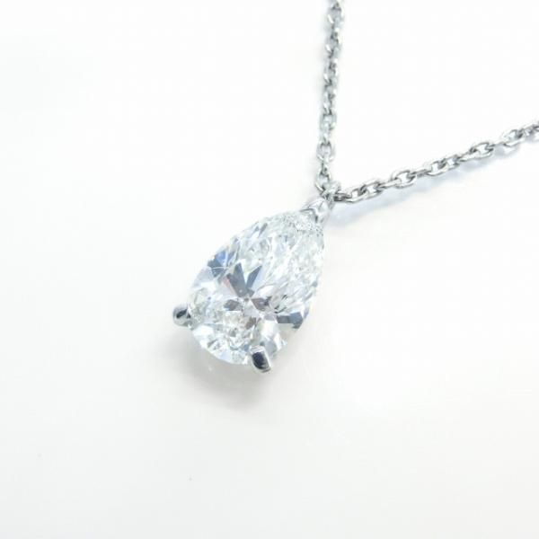 ペアシェイプダイヤモンドネックレス D 1.356ct H-SI2 45cm ペアシェイプダイヤモンドネックレス D 1.356ct H-SI2 45cm